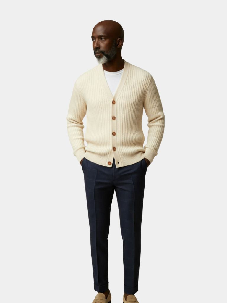 Knit Casual Cardigan - Major