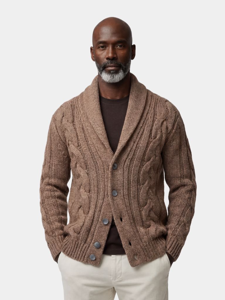 Men's Knitted Cardigan