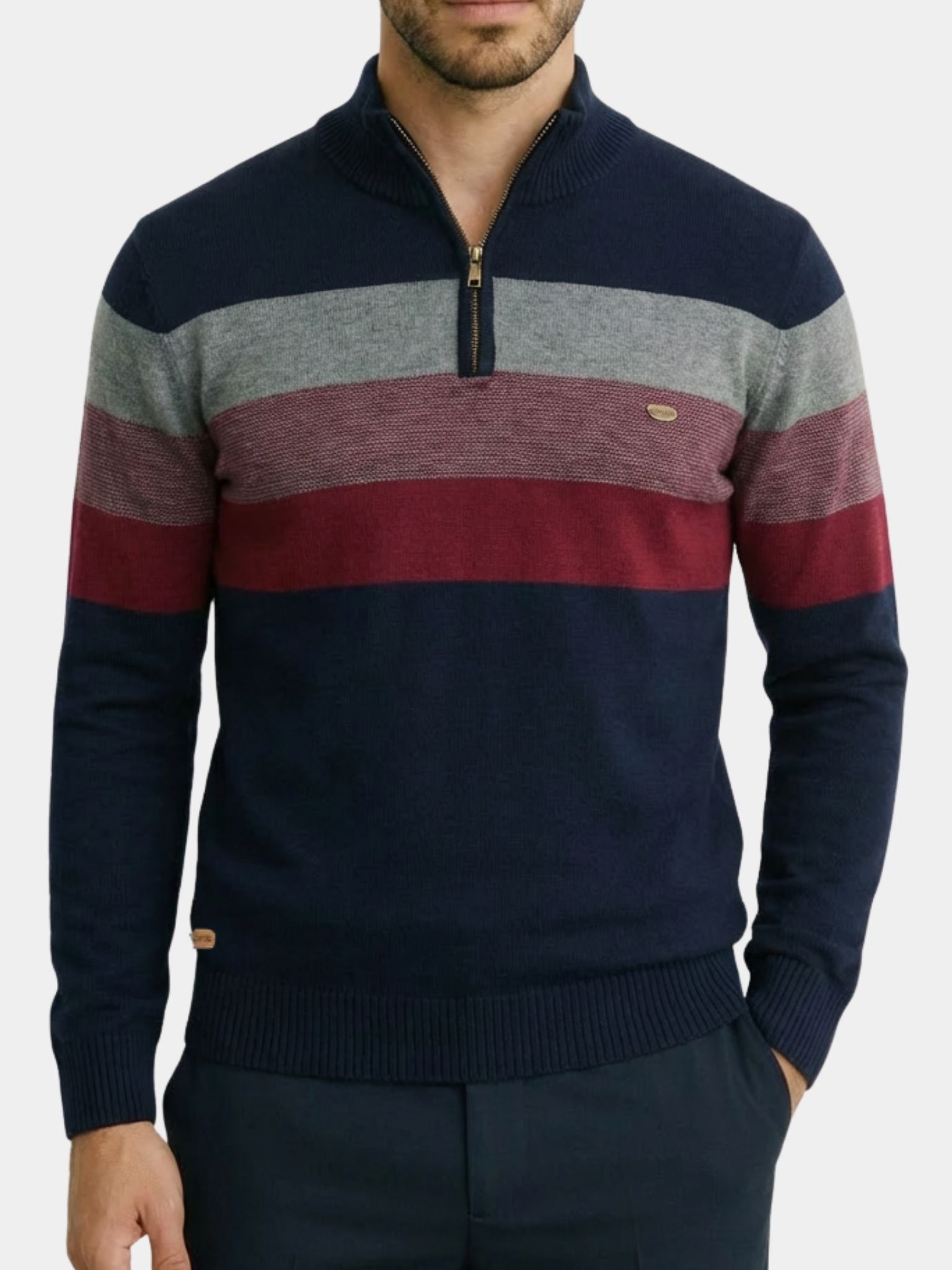 Minimalist High Collar Sweater