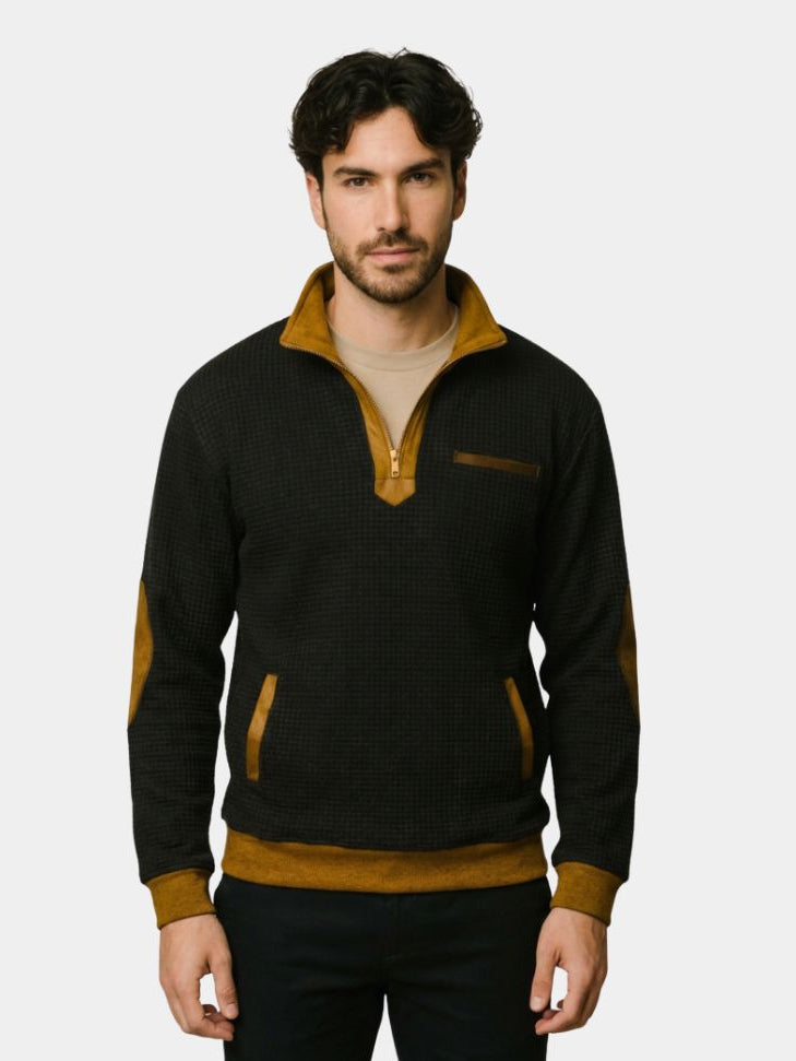 Explorer High Collar Quarter Zip Pullover