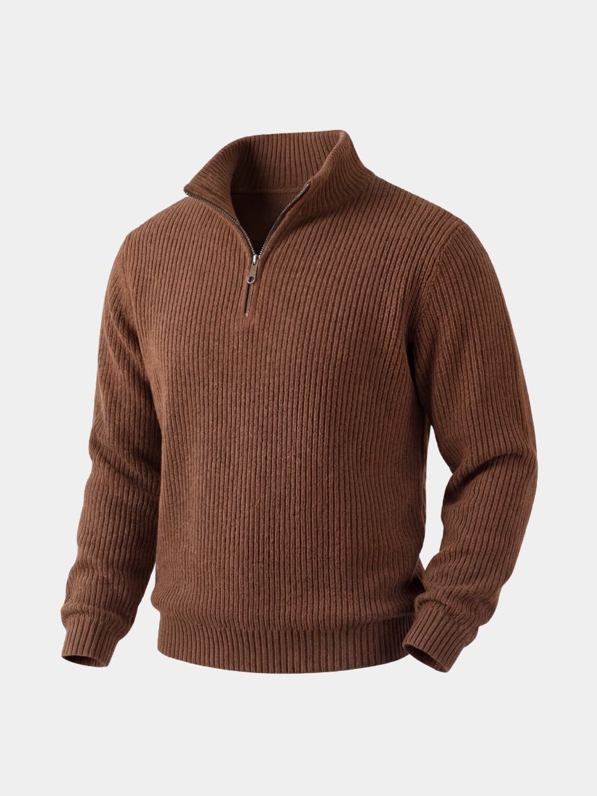 Classic Highland Quarter-Zip Sweater