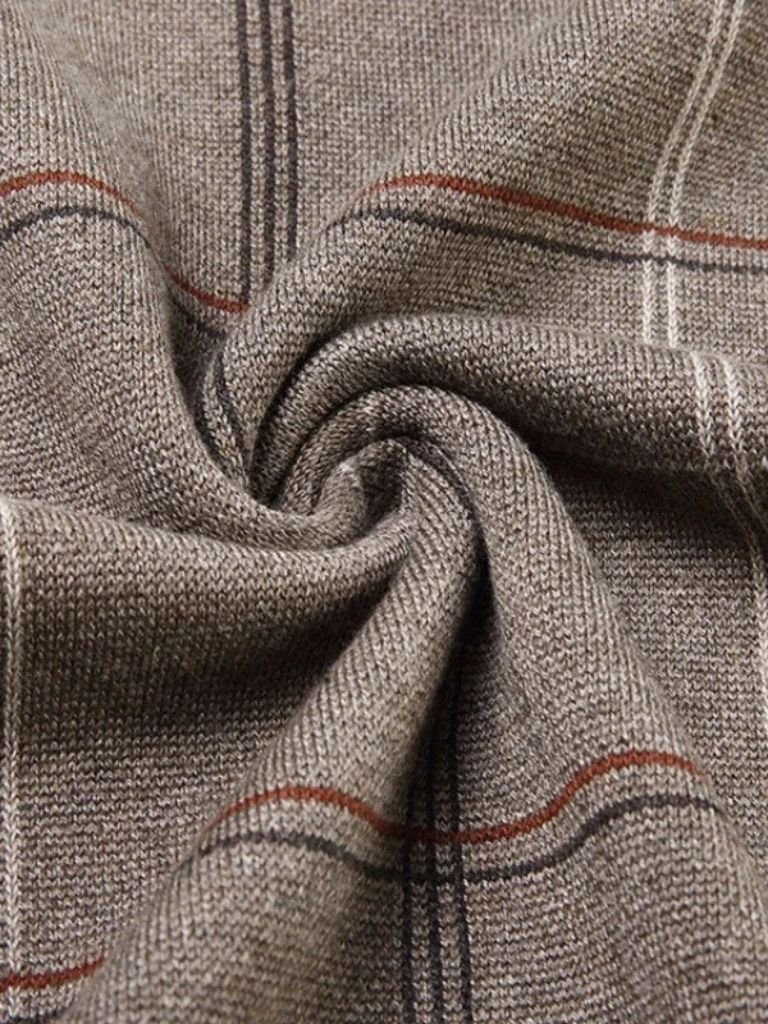 Academic Checkered Knit Vest