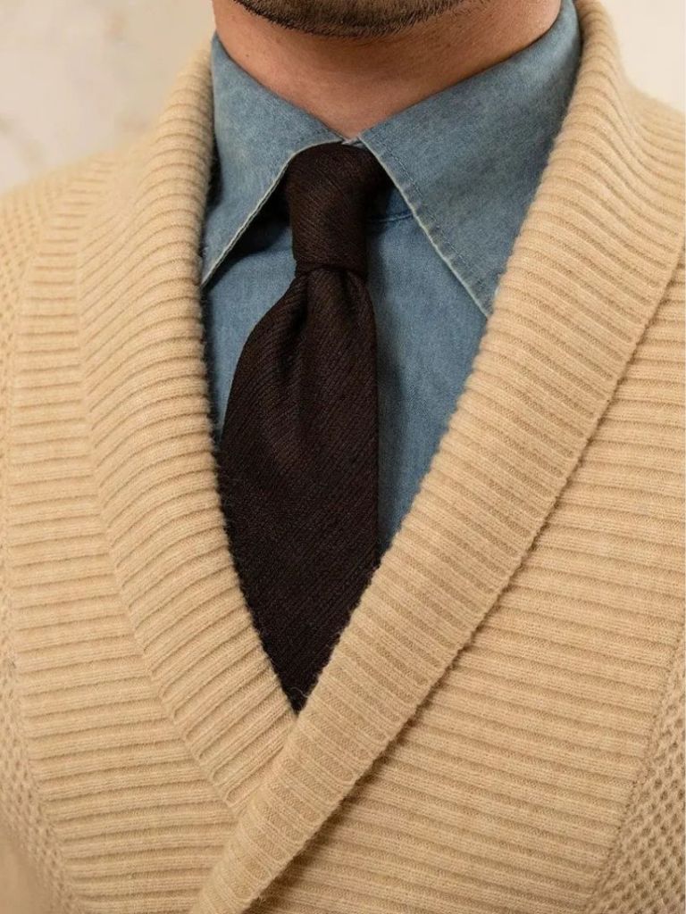 British Elegant Knit Cardigan