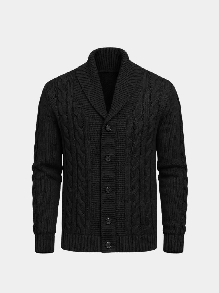Men's Elegant Knit Cardigan
