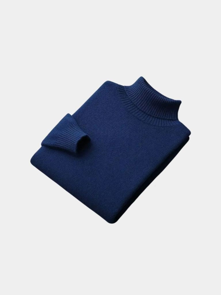 100% Merino Wool Turtleneck Sweater