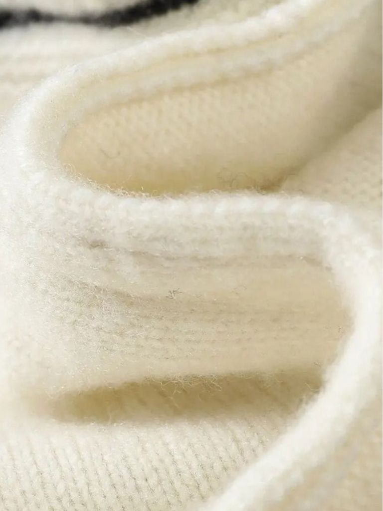 100% Wool Fair Isle Pullover Sweater Jumper - Major