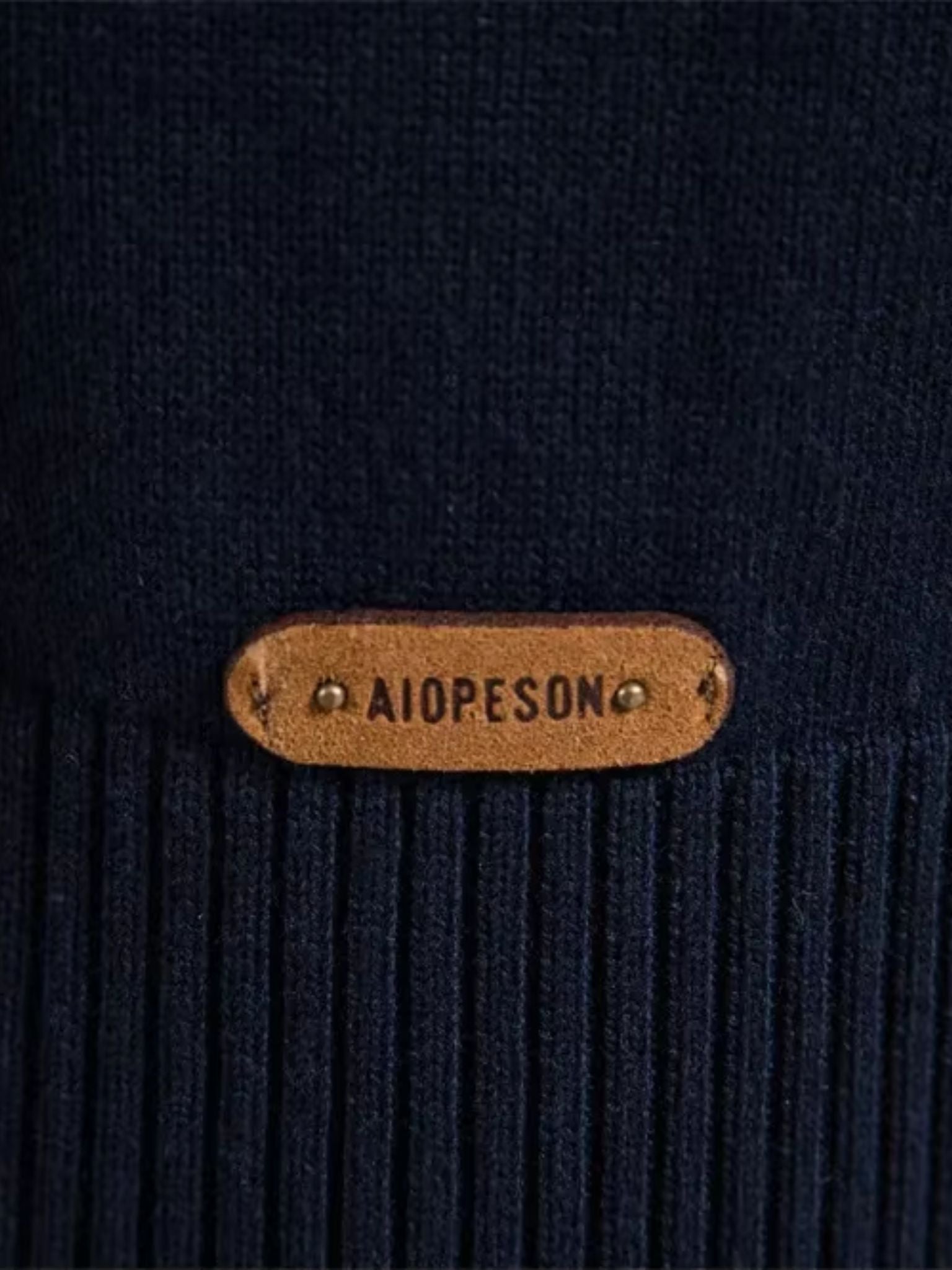 Minimalist High Collar Sweater