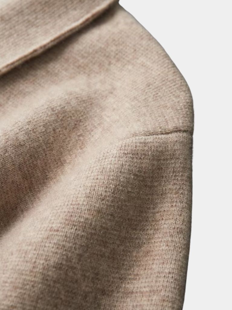 Cashmere Heritage Knit Jacket - Major