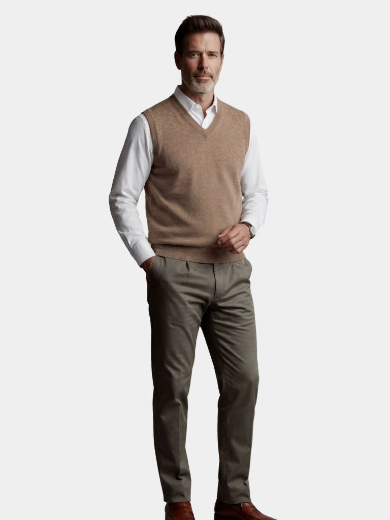100% Merino Wool Sweater Vest
