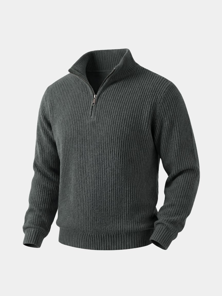 Classic Highland Quarter-Zip Sweater