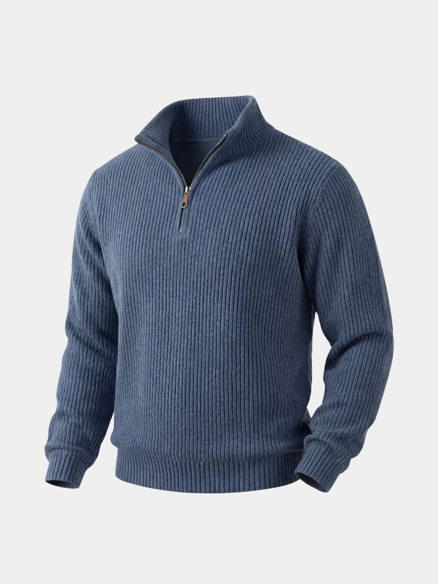 Classic Highland Quarter-Zip Sweater