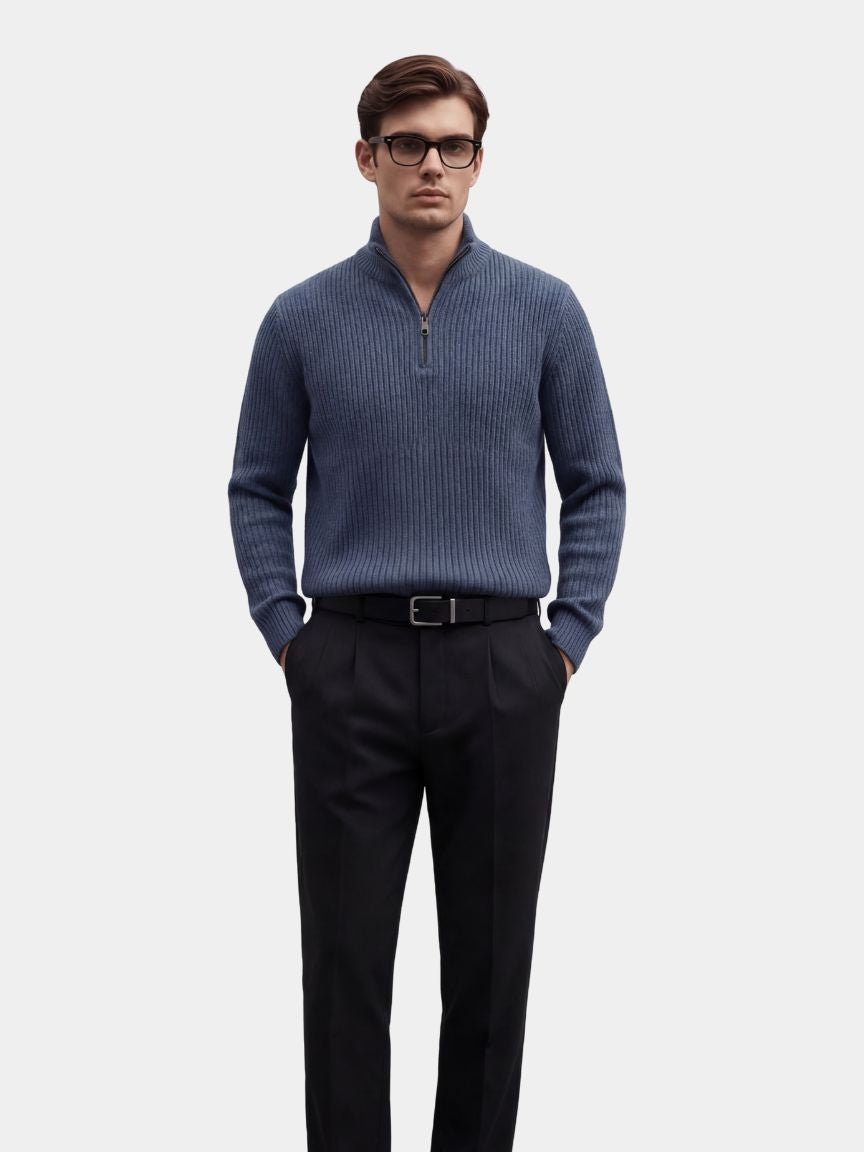 Classic Highland Quarter-Zip Sweater