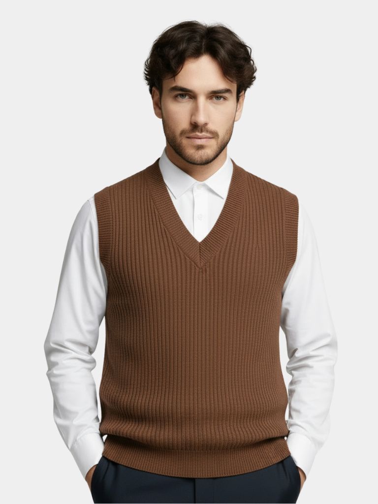 Knit Vest Waistcoat