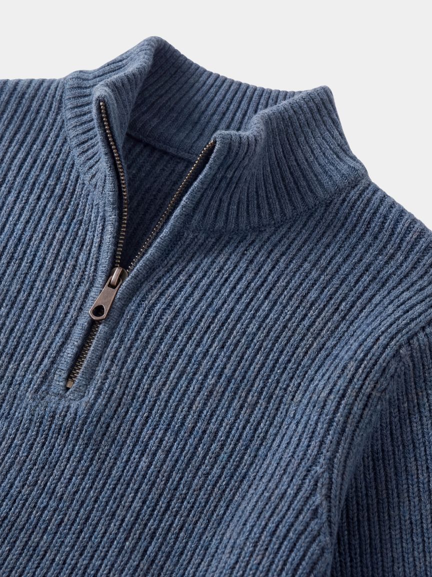 Classic Highland Quarter-Zip Sweater
