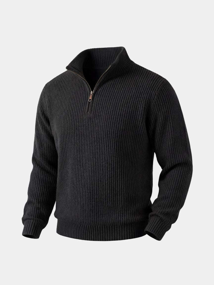 Classic Highland Quarter-Zip Sweater