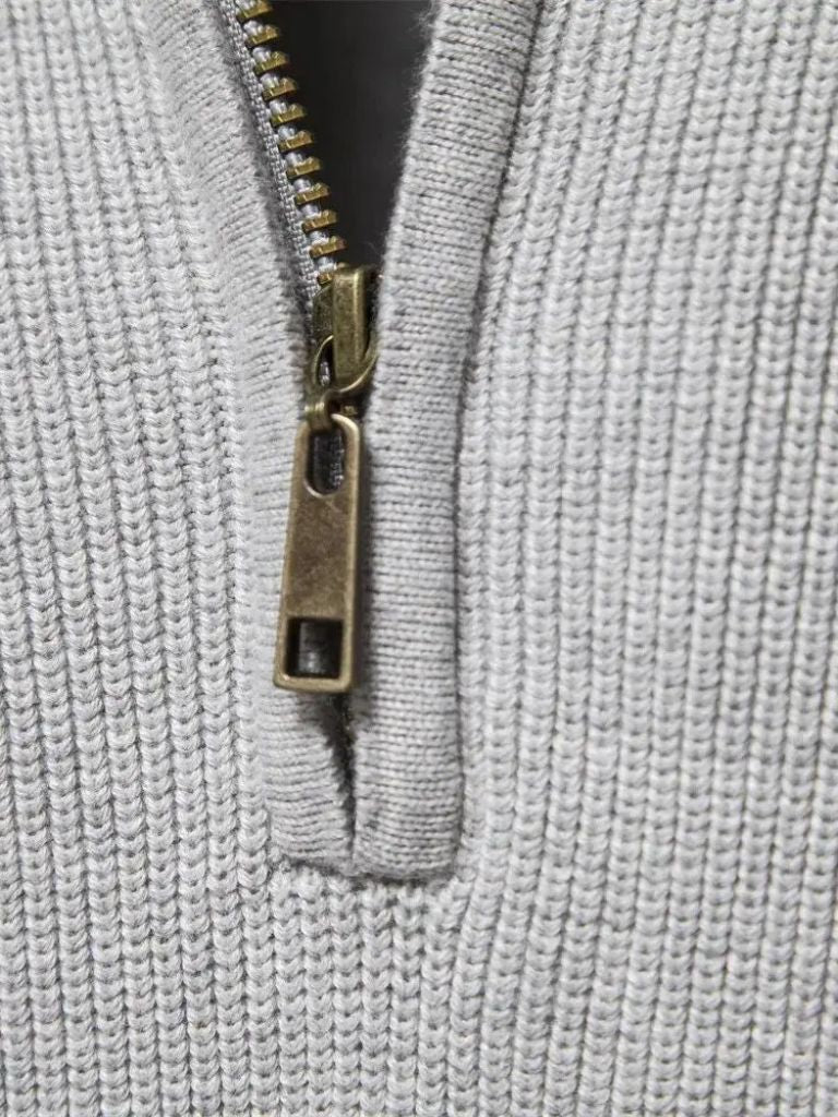 Elegant Quarter Zip Sweater