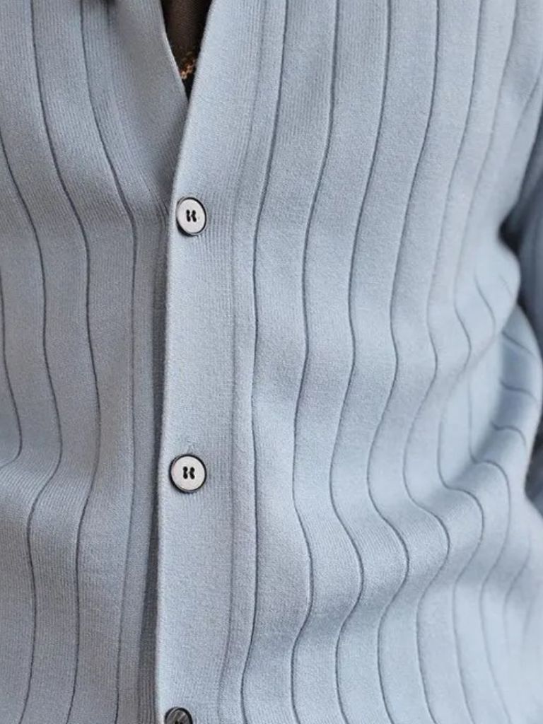 Knit Casual Cardigan - Major